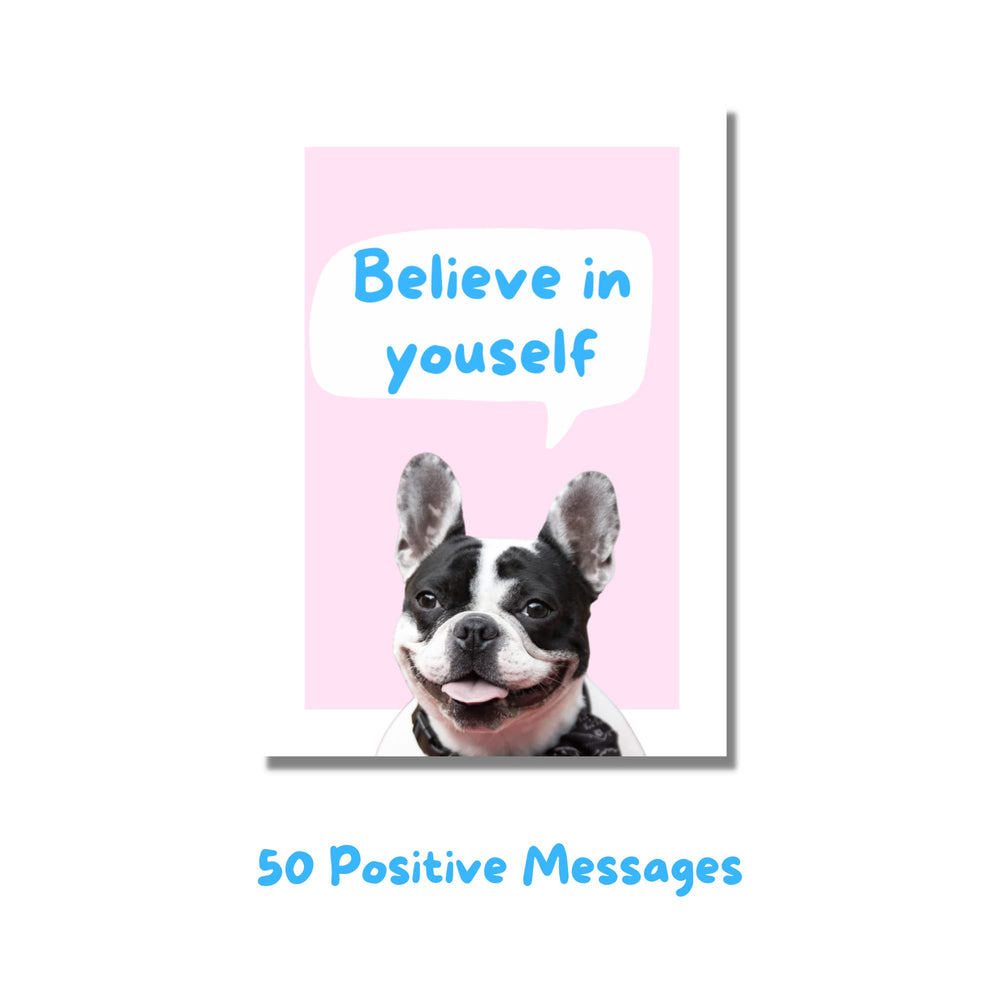 CatchYourDreams Dogs Against Anxiety Wallet-Size cards—easy access to CBT techniques on busy days.