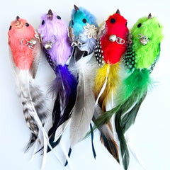 CATENEED feather refills sized 22 cm for wand toy compatibility