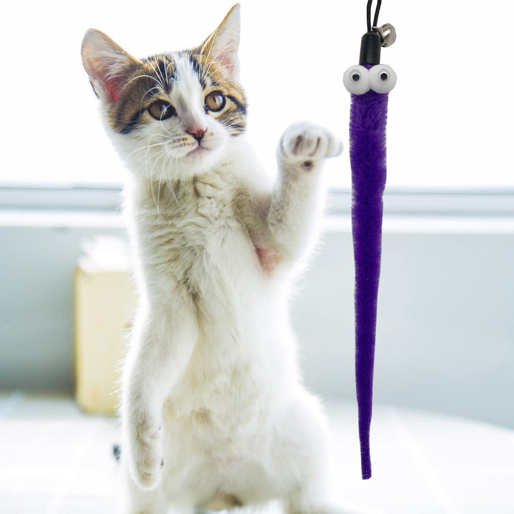 CATENESS cat toy interaction session encourages instinctual play safely