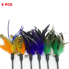 CATENESS cat wand toy in action promotes active exercise and fun indoor entertainment.