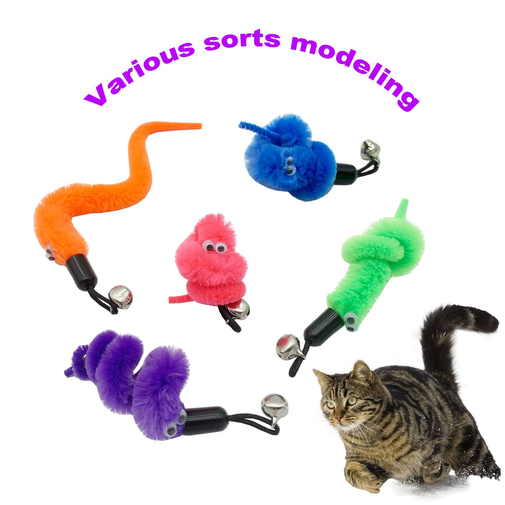 CATENESS Cat Worm Refills interactive-play image highlights bonding moments and exercise.