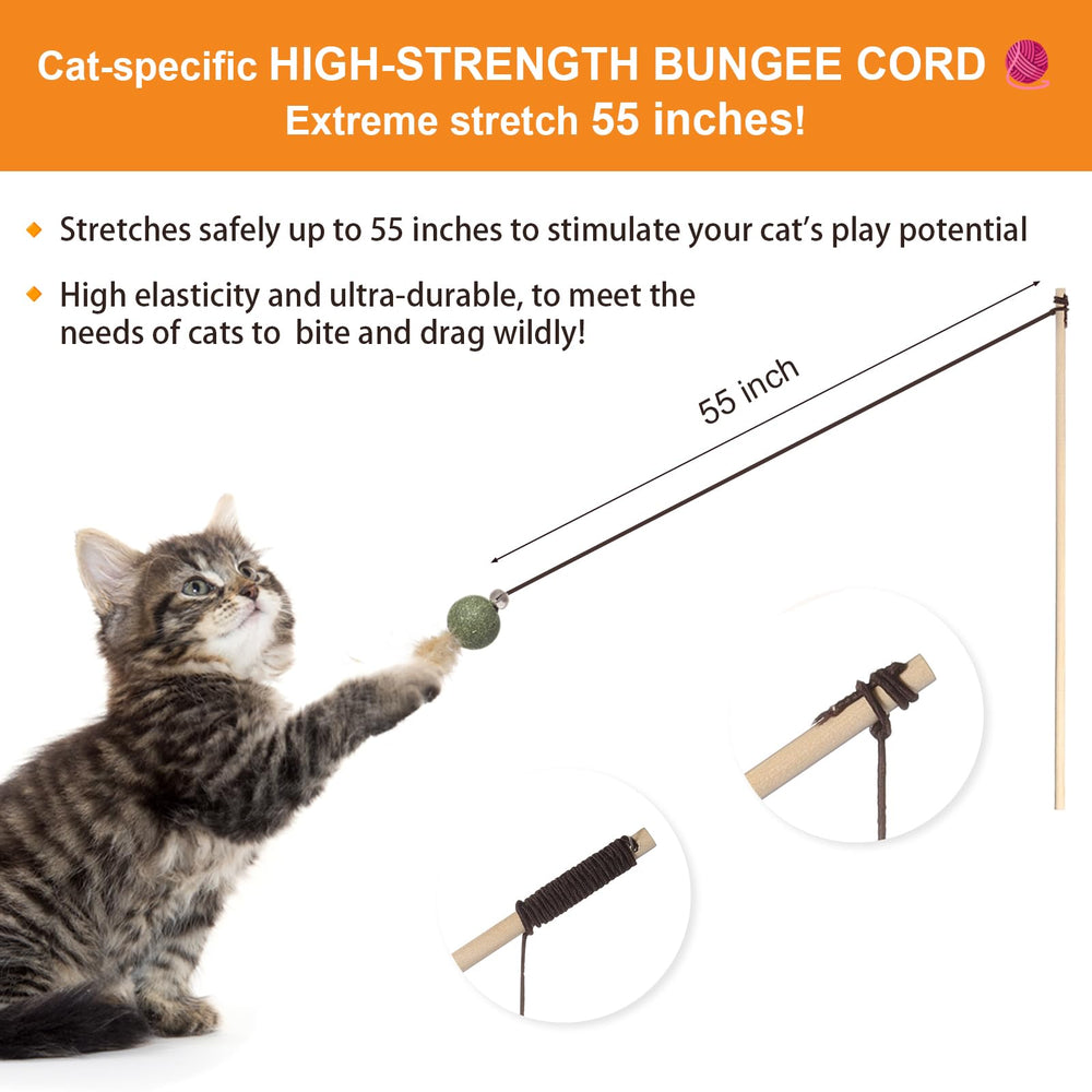 Caticalife durable construction withstands vigorous play and tugs.