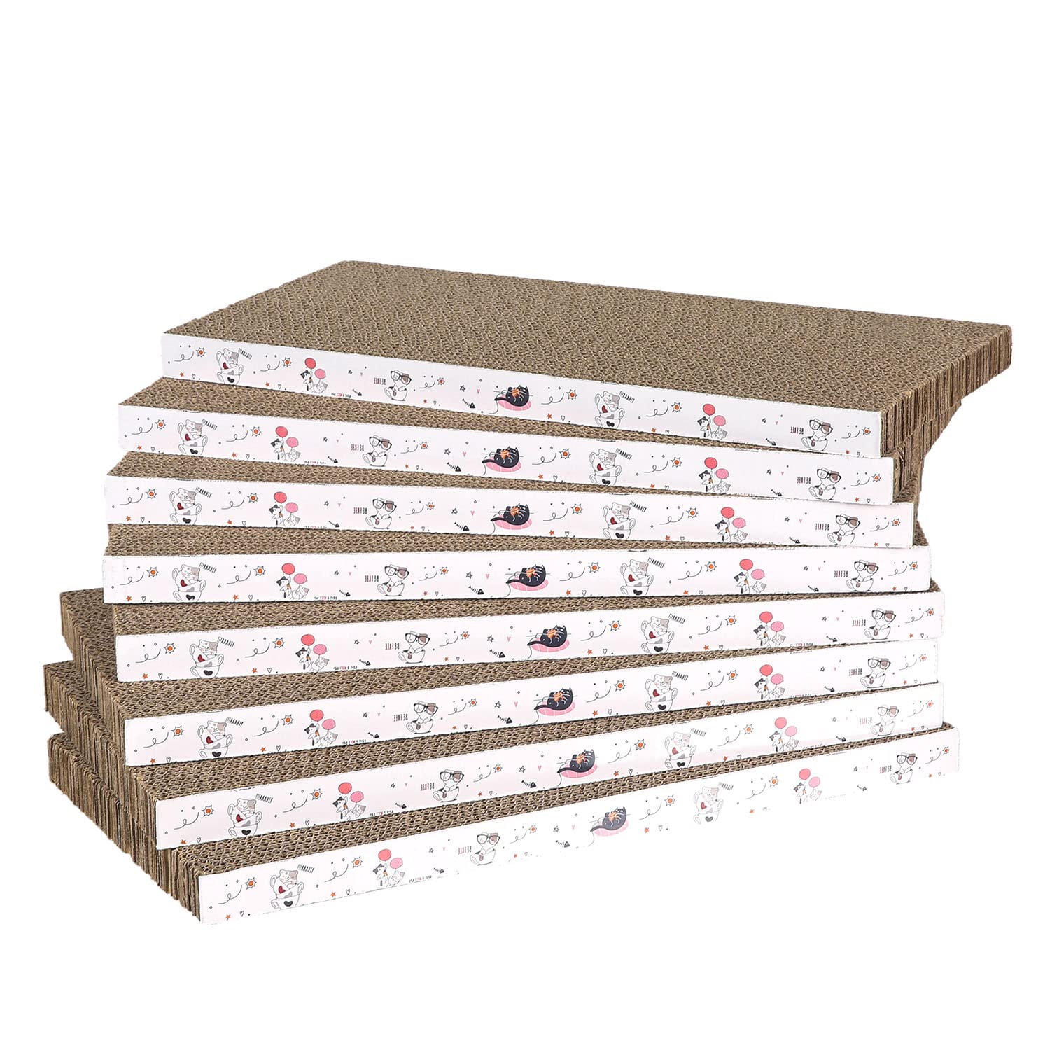 Catinarla 8in1 scratch pad assembled for versatile scratching and resting