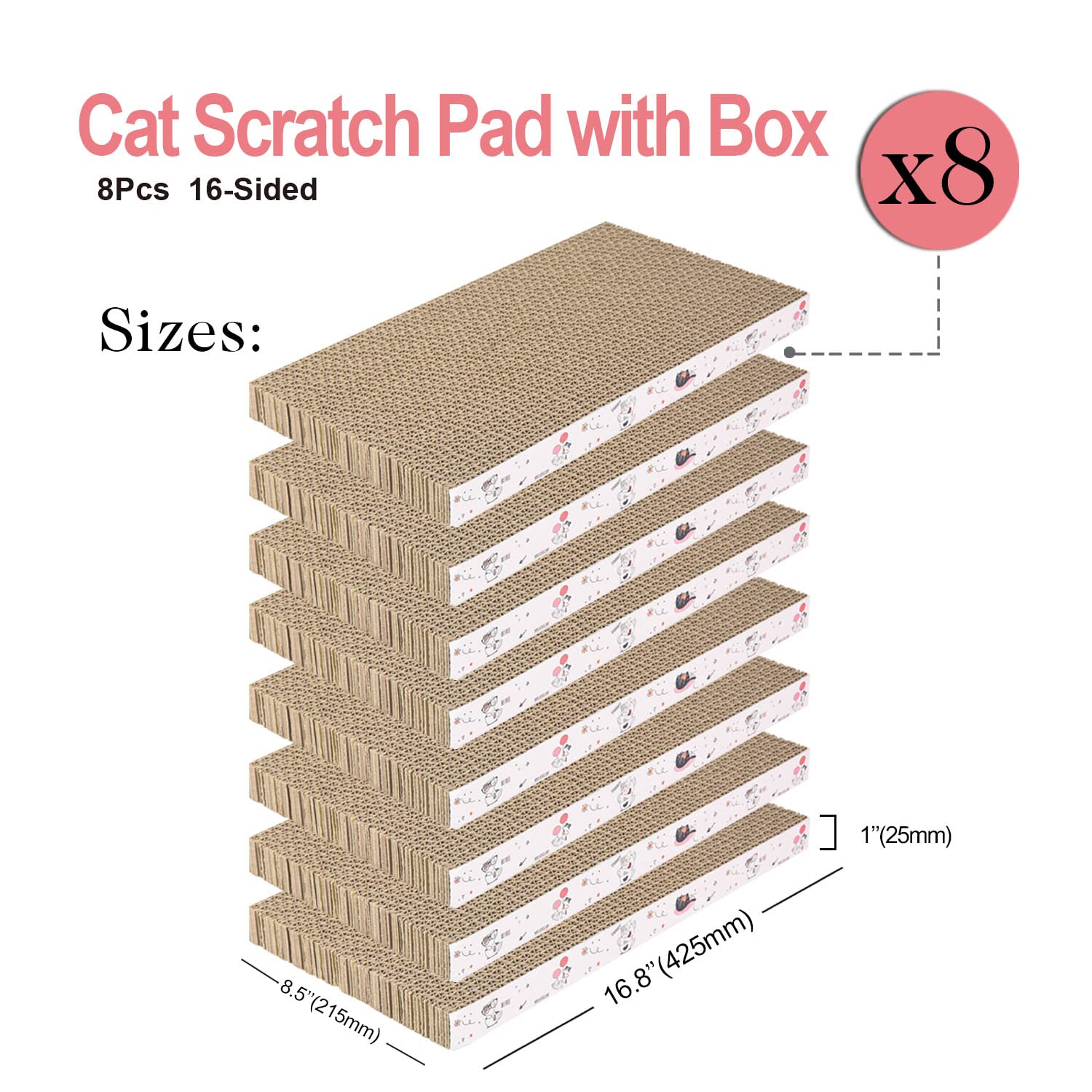 Catinarla eco-friendly cardboard material, durable and recyclable