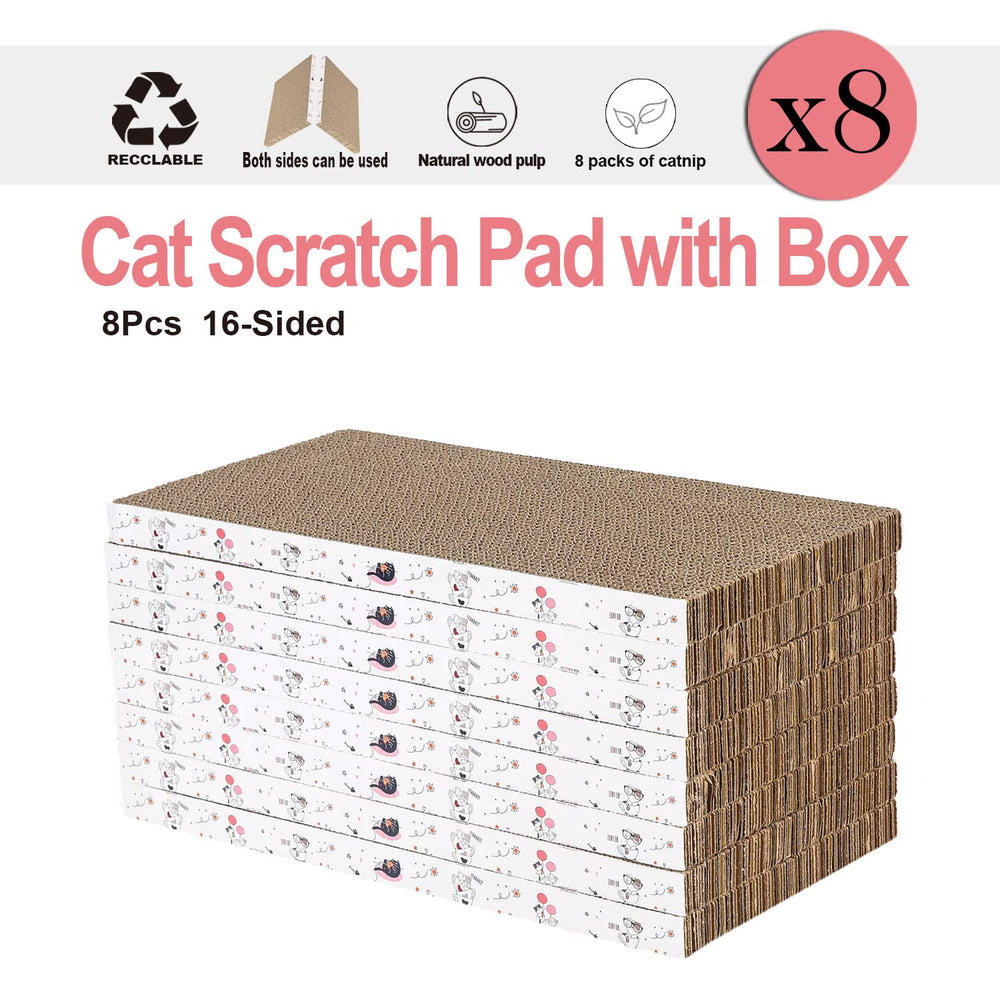 Catinarla flipable pads with two-sided design, extended lifespan