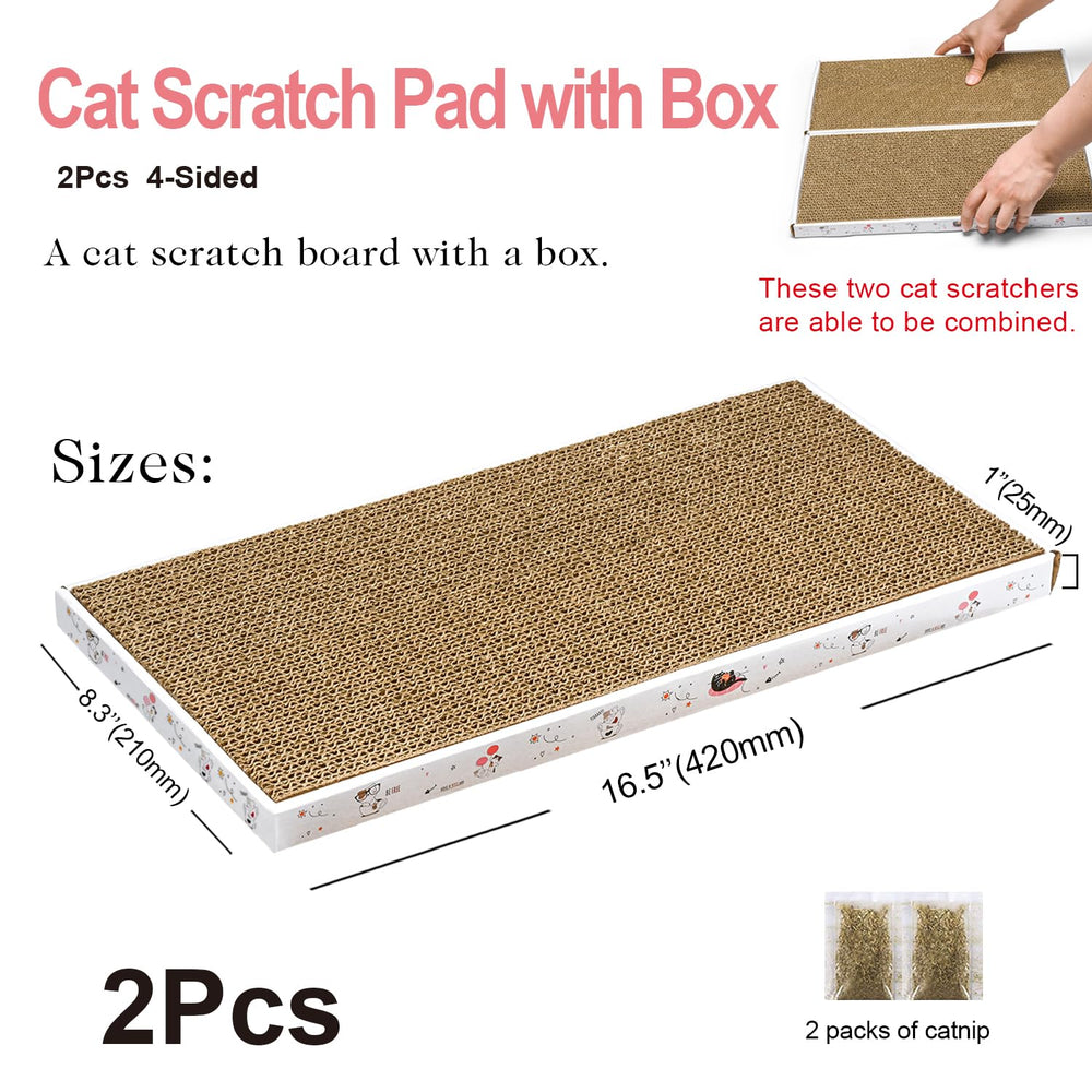 Catinarla reversible-scratcher-design reveals a fresh scratch surface.