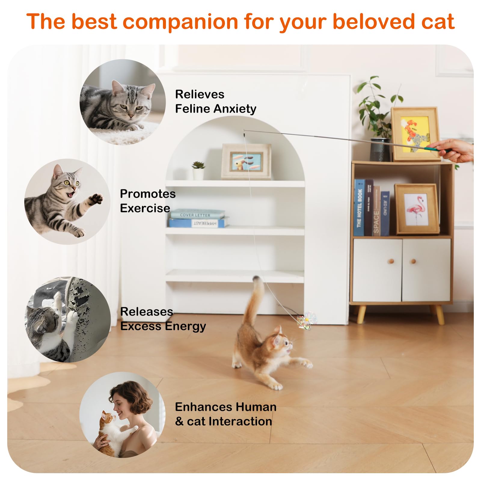 Catisfy Cat Wand Toy ships in gift-ready packaging for easy gifting