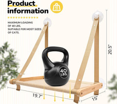 CATISM foldable design saves space when not in use.
