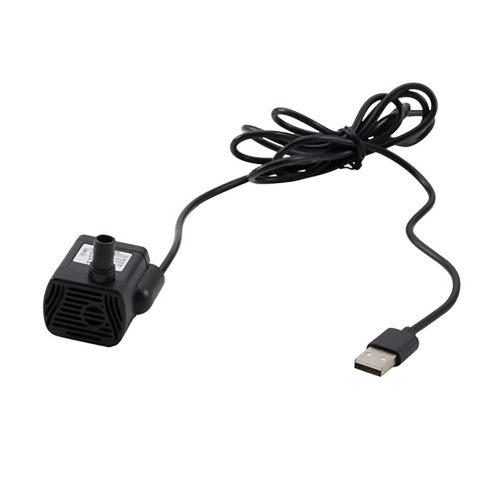 Catit Hagen replacement pump for flower fountain — front view with triple-action filter compatibility