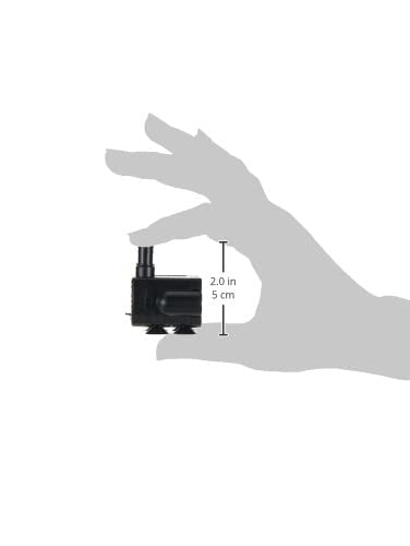 Catit Hagen replacement pump bottom view with suction cups for secure mounting