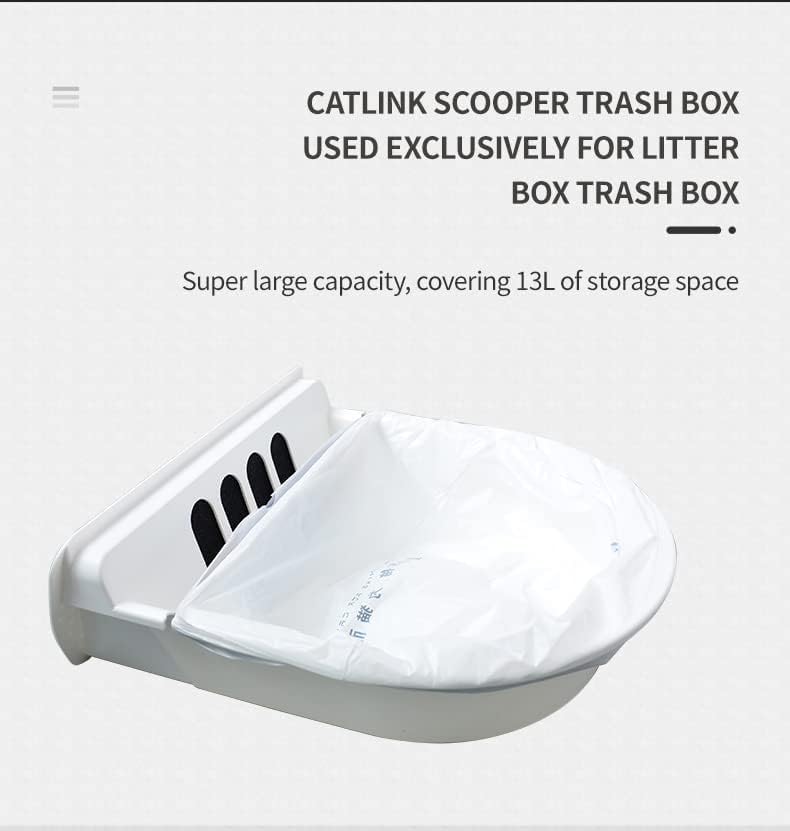 CATLINK compatible with SCOOPER Young and Luxury Pro for easy automated cleanup.