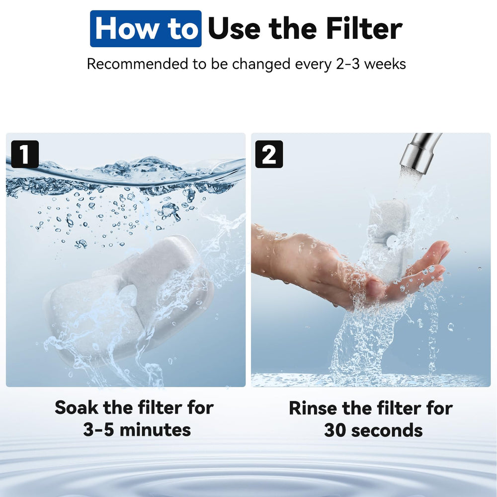 CATOL carbon-activated filtration improves water clarity and odors.