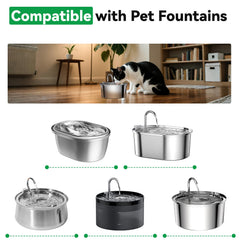 CATOL compatibility with Tomxcute cat fountains shown for easy model matching.