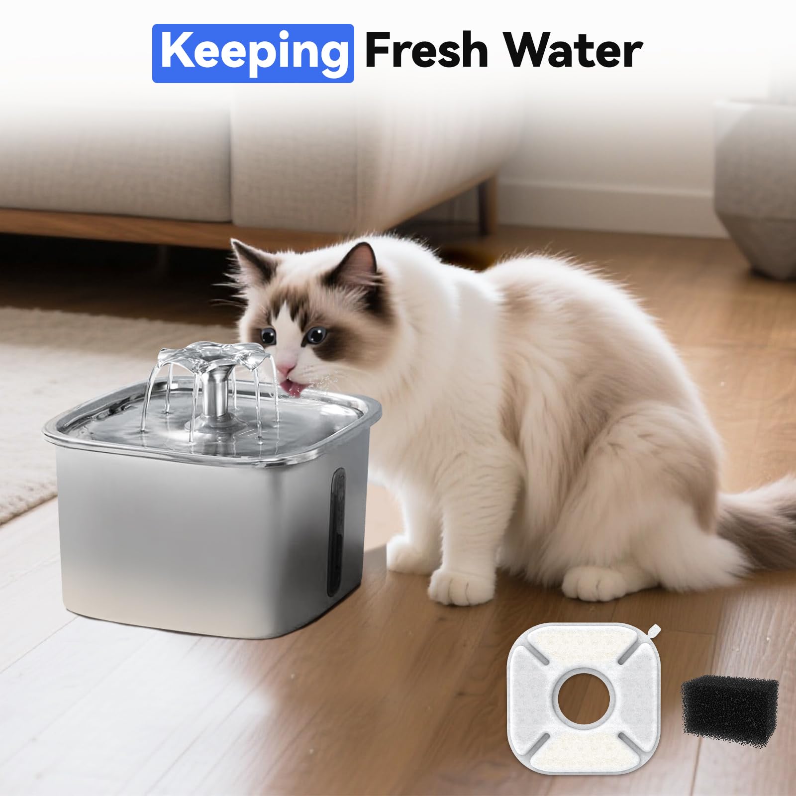 CATOL soak and rinse helps minimize carbon dust before use.