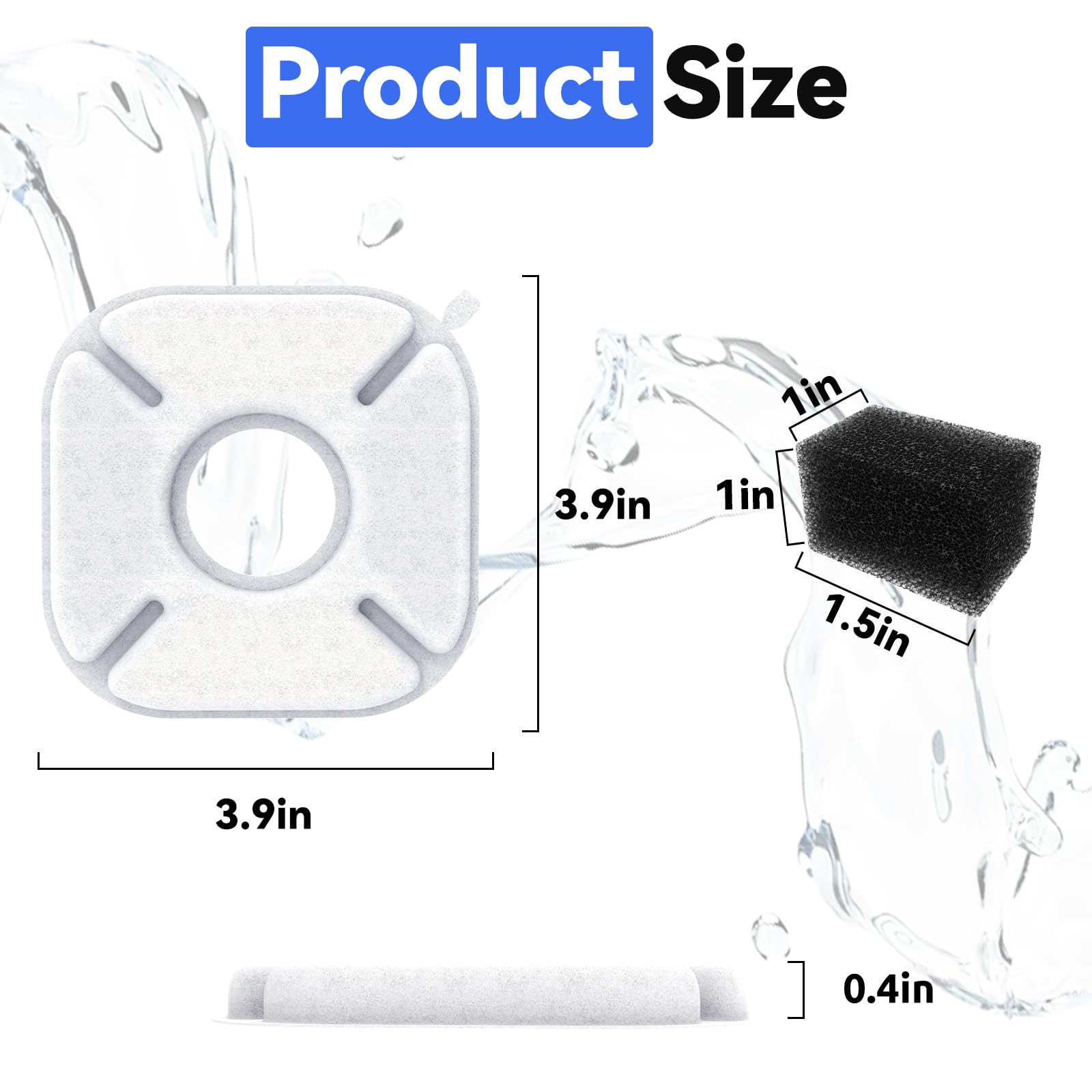 CATOL VEKEN-compatible filters ensure seamless fountain upgrades.