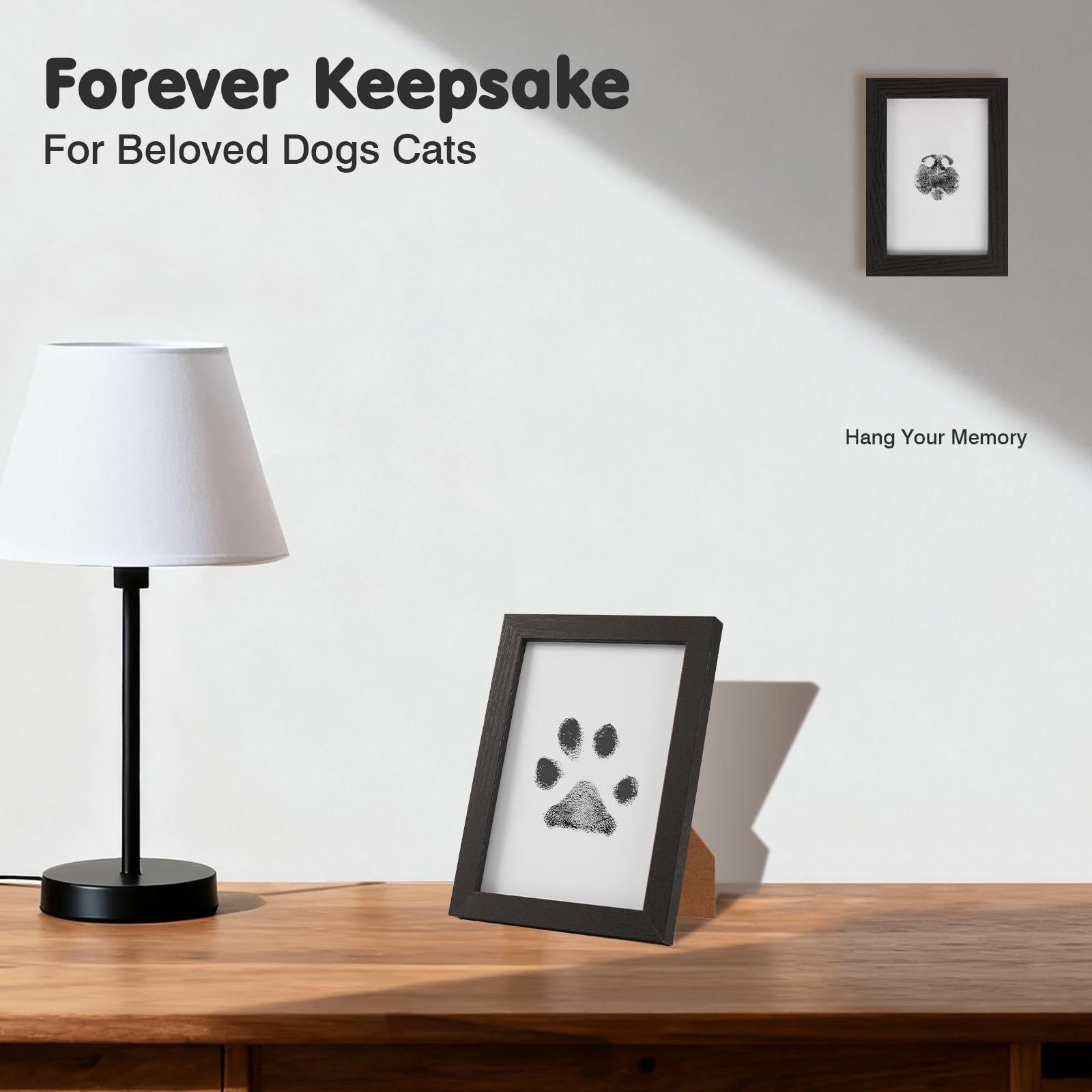 Catose imprint cards included help store multiple precious prints safely.