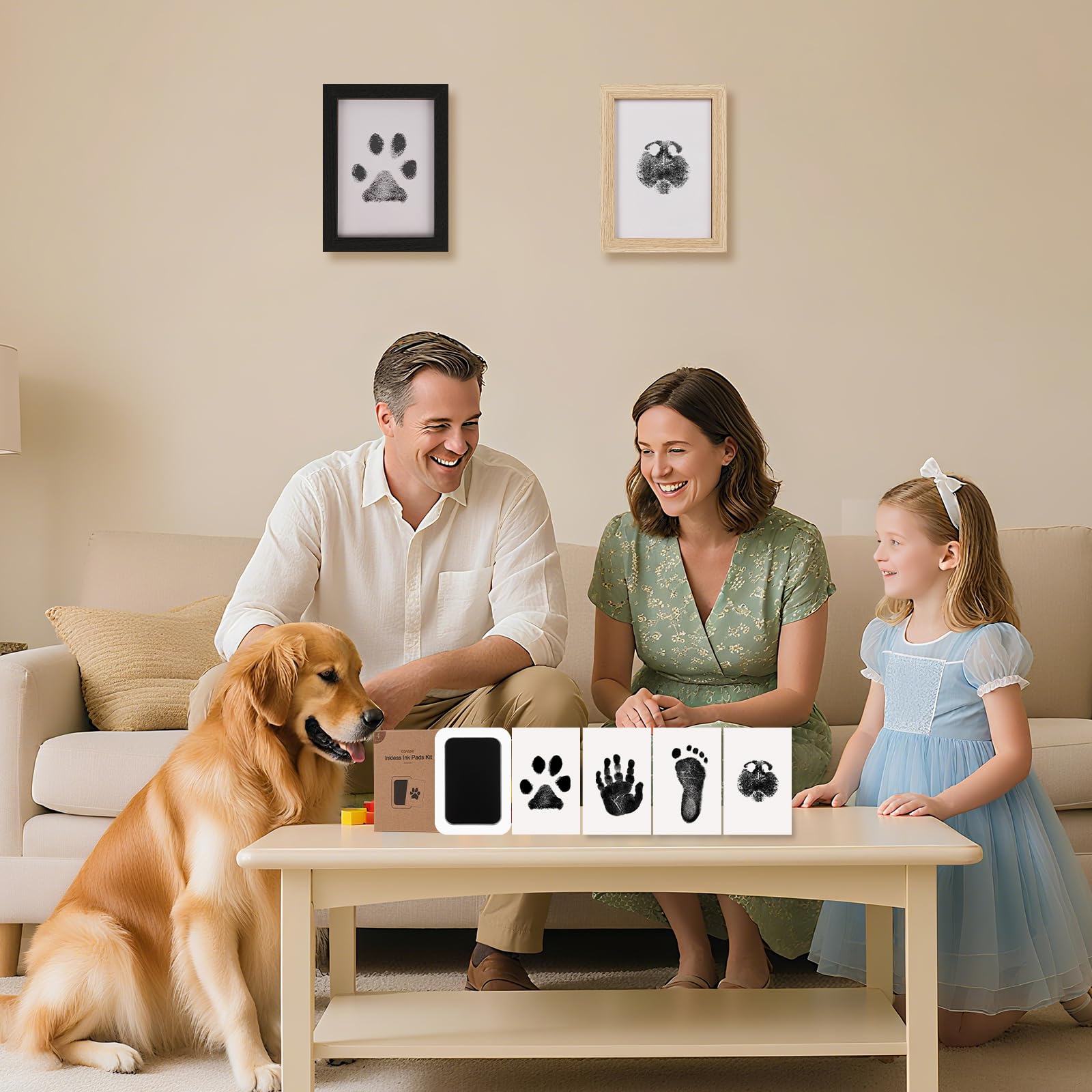 Gift-packaging ready for new moms and pet lovers seeking keepsake memories