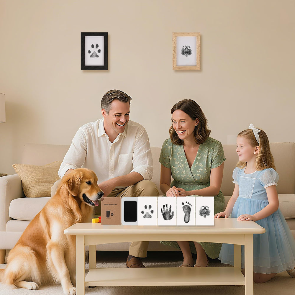 Catose inkless paw print kit keepsake for pets and babies