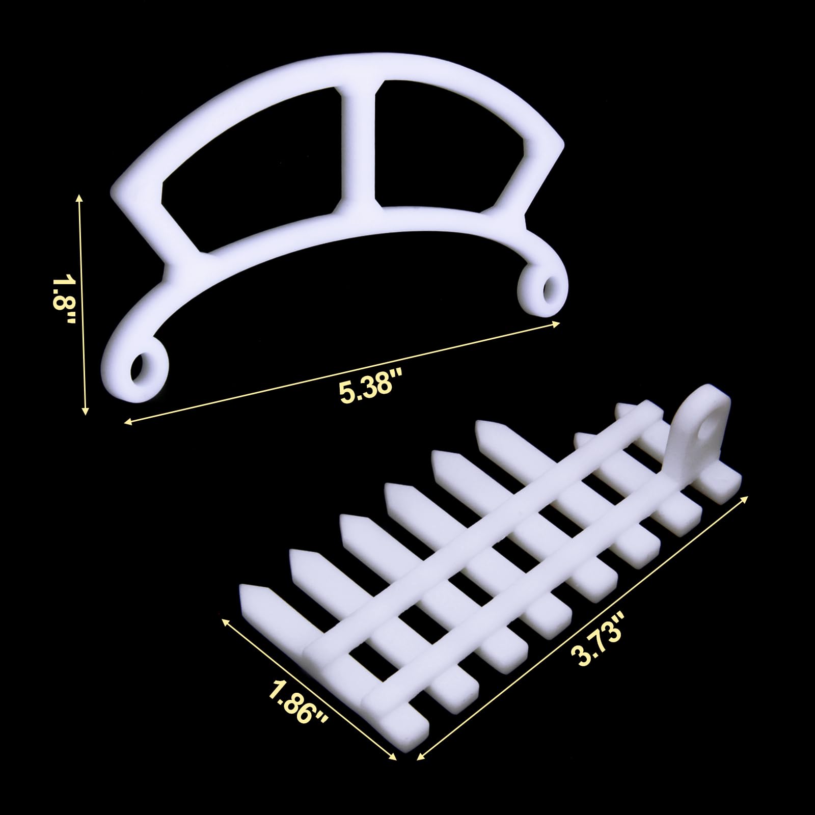 CATOSUM side fence white perch assembly highlights secure DIY attachment for longer bird stays