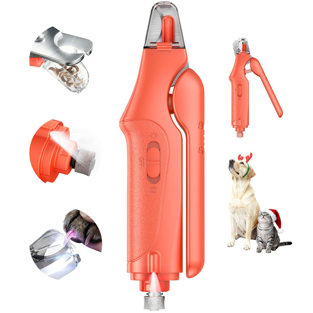 CATPICK 2in1 nail clipper and grinder for precise, safe pet nail care.
