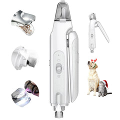 CATPICK 2-in-1 nail clippers grinder hero for precise trimming and filing.