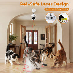 Catpick auto play cycle eight minutes of structured activity for cats.