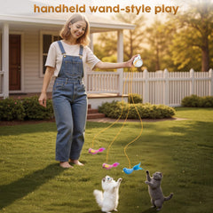 Catpick toy automatic low-noise cat toy for quiet sessions