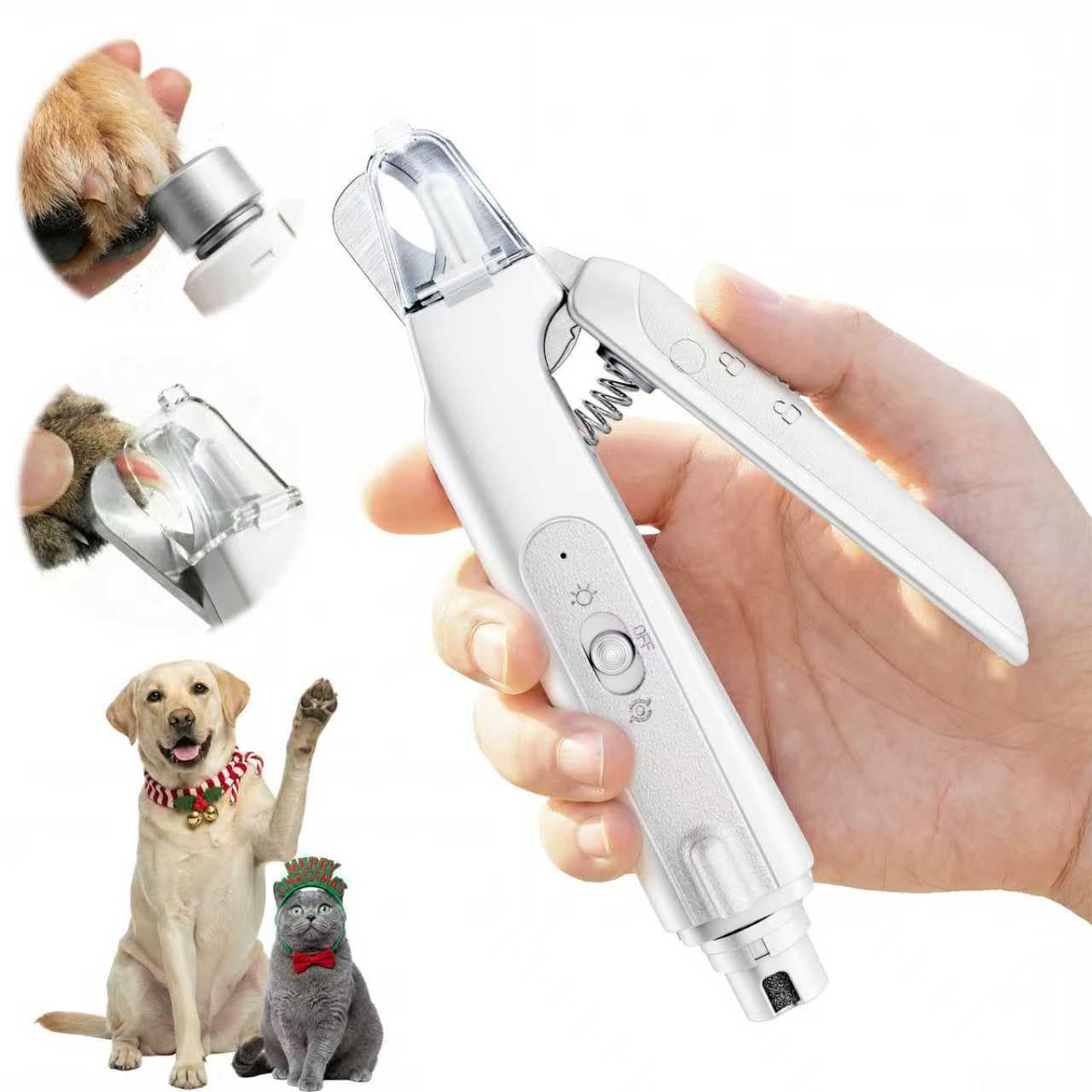 Catpick Care 2-in-1 nail clippers grinder for dogs and cats, fast grooming.