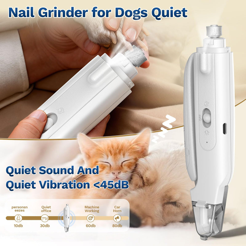 Catpick Care LED lights provide precise visibility for safe trimming.