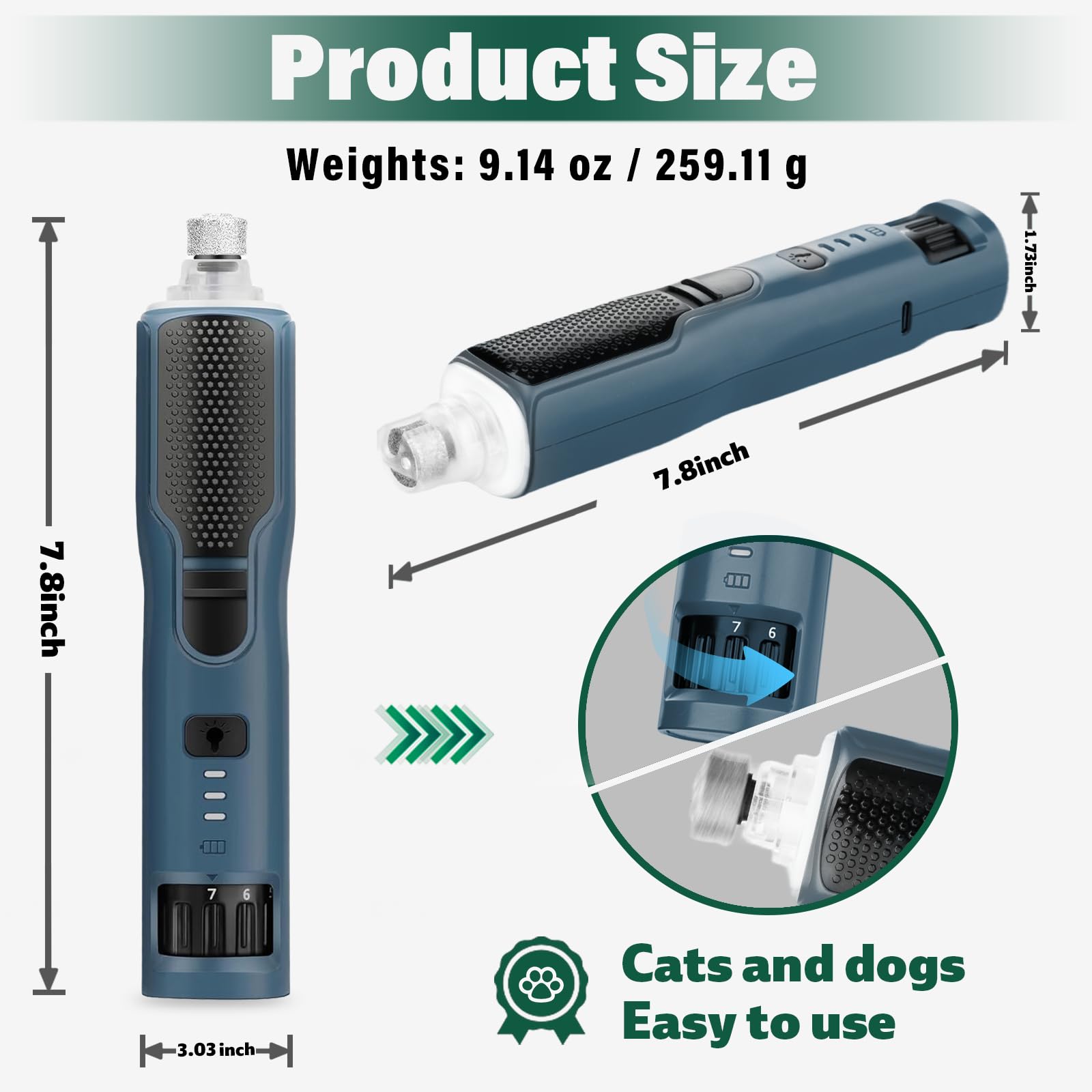 CATPICK in-use image demonstrates quick, controlled sessions at home.