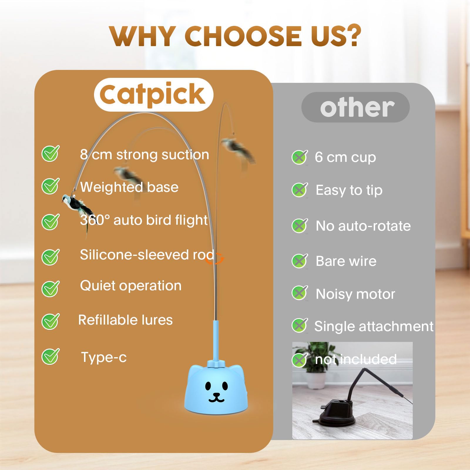 Catpick Joy indoor-cat-enrichment highlights engaging, multi-cat friendly design.