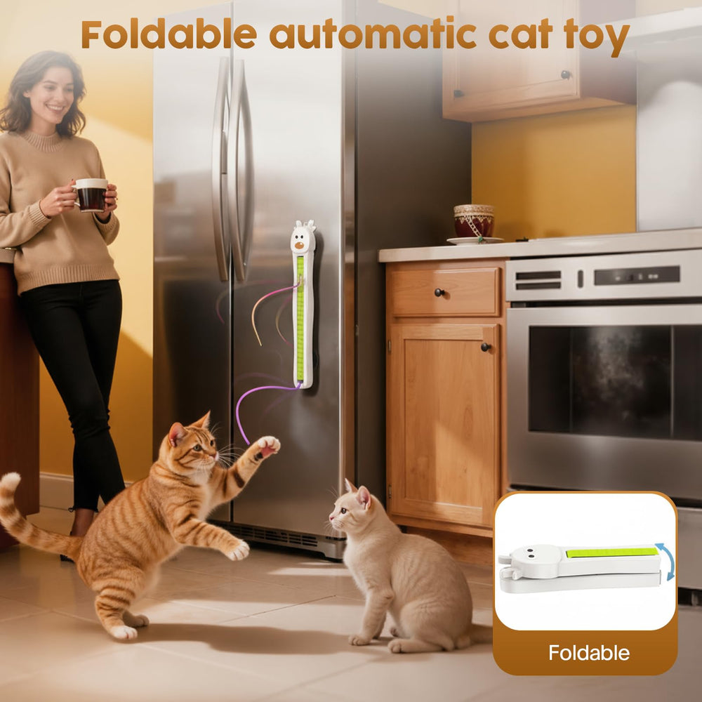 Catpick Joy safety-focused USB rechargeable toy daily use for stress-free play sessions