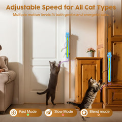 Catpick Joy USB-rechargeable cat toy powered by USB for ongoing play sessions.