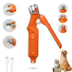 CATPICK LED-light dog nail trimmer for accurate trimming.