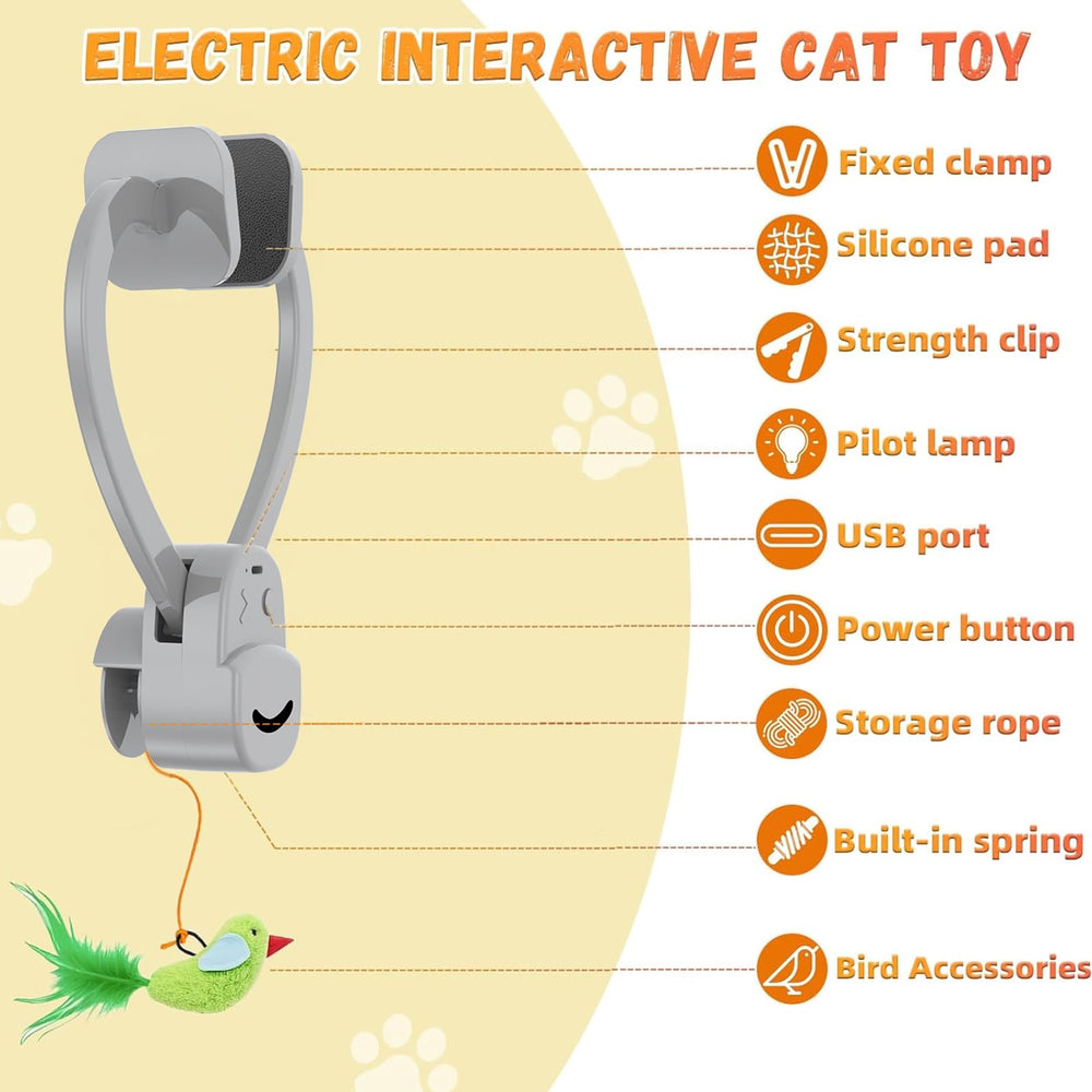 CATPICK multi-cat enrichment in a single toy setup.