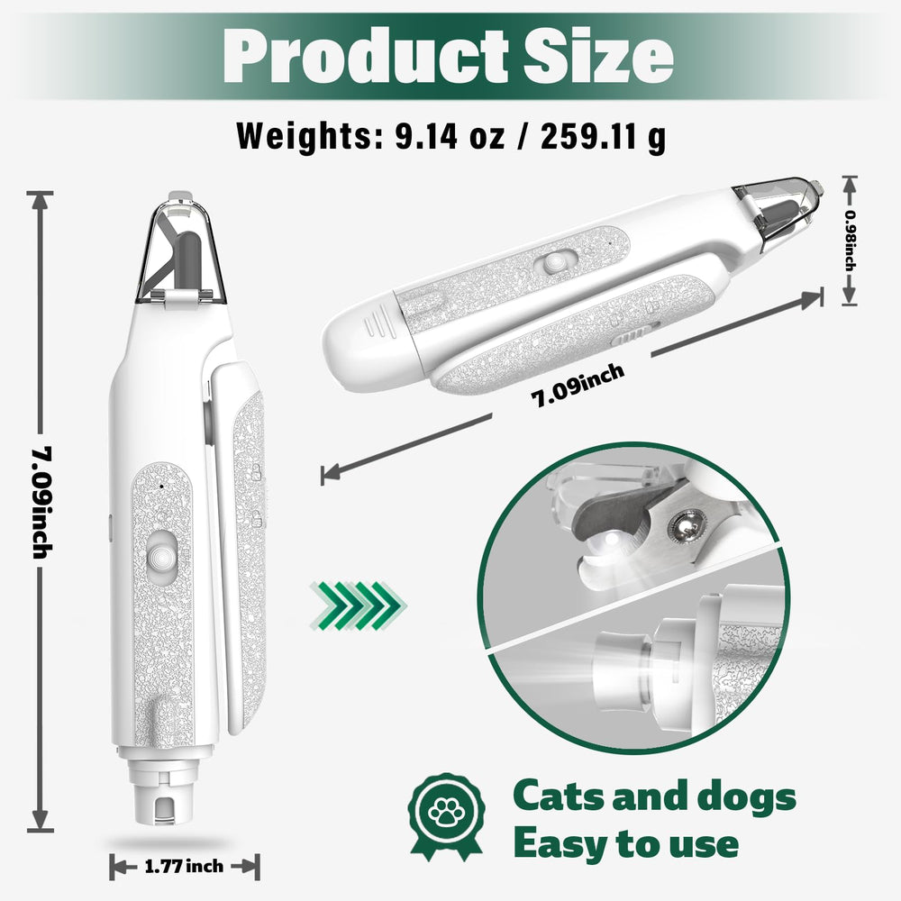 CATPICK safety guard image emphasizes controlled trimming and safety.