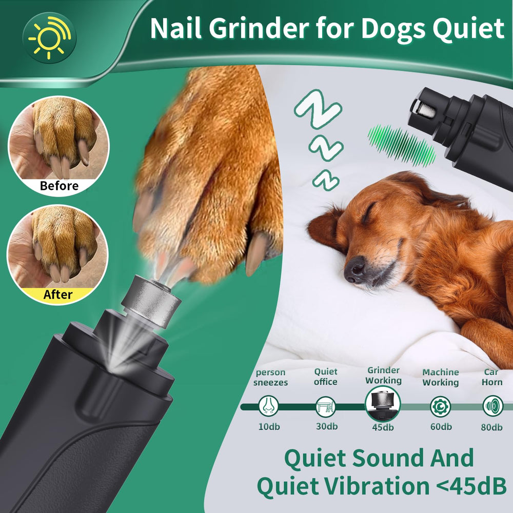 CATPICK small to large pets clipper delivers quiet grooming.