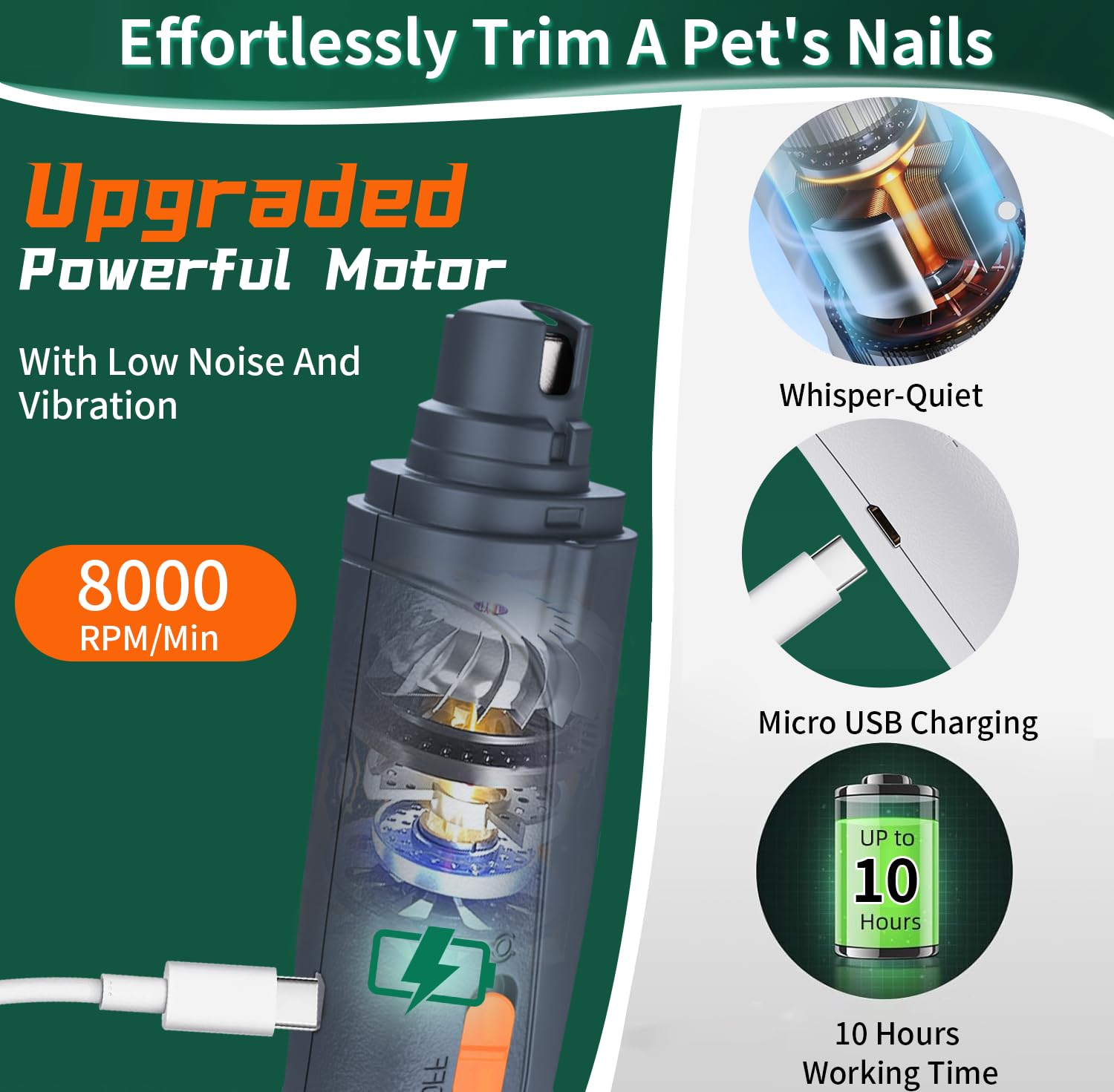 CATPICK Stainless-steel nail clipper built for durability and precision.