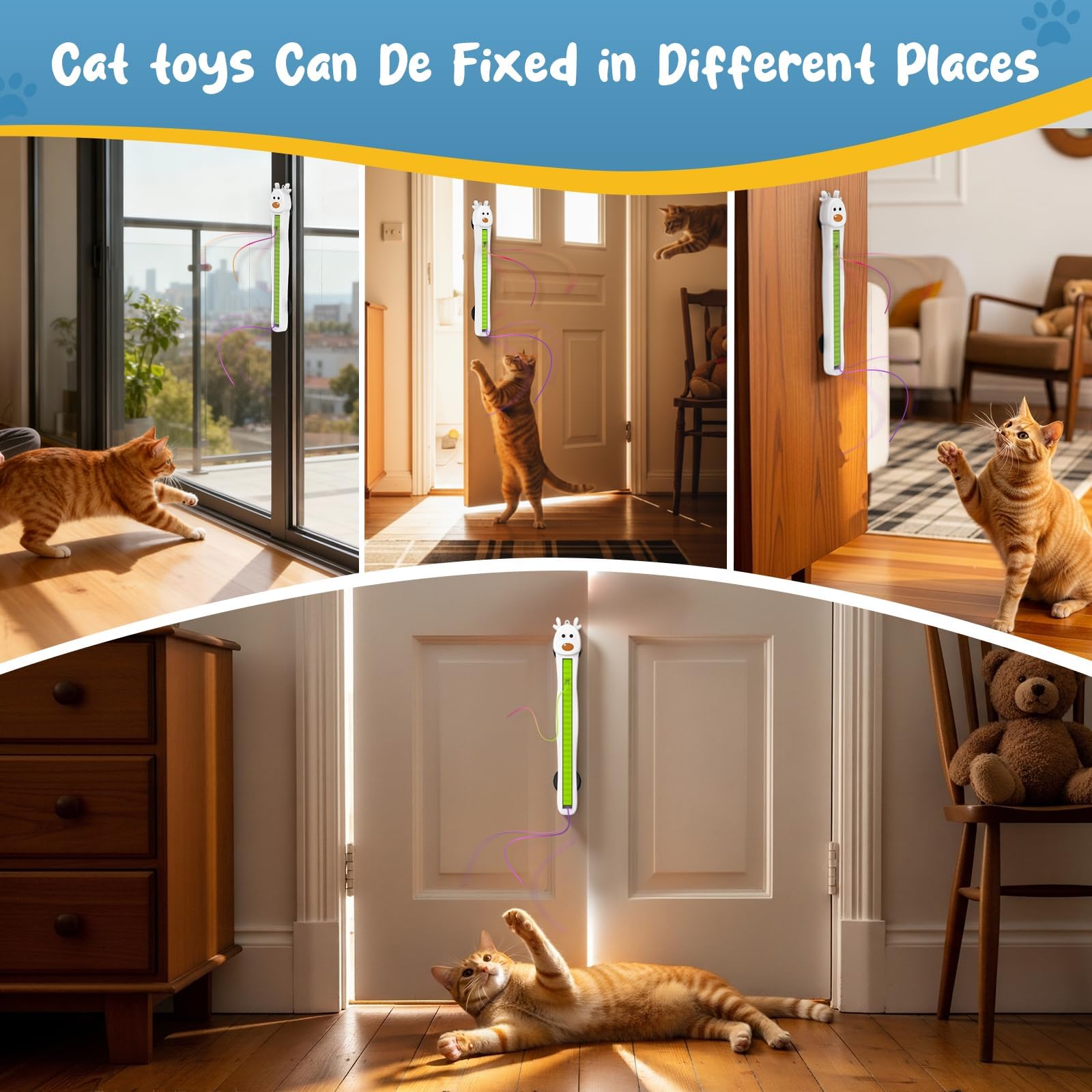 Catpick toy safety release with non-toxic materials promotes safe, supervised fun
