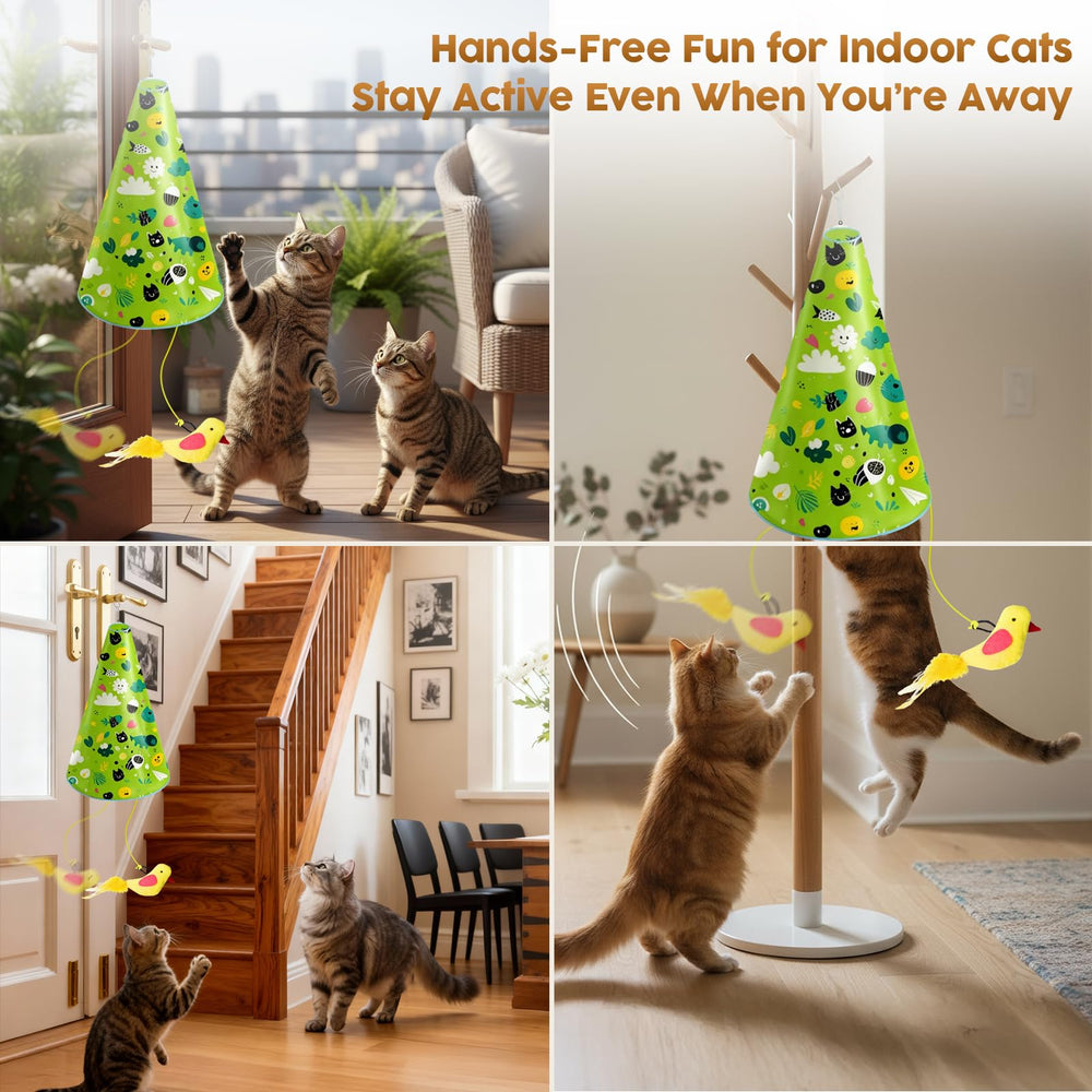 Catpick joy hands-free automatic play offers independent entertainment for busy homes.