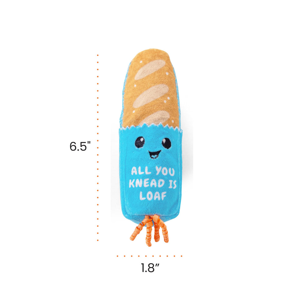 Catstages Loaf Kicker Toy tan color complements any cat corner setup