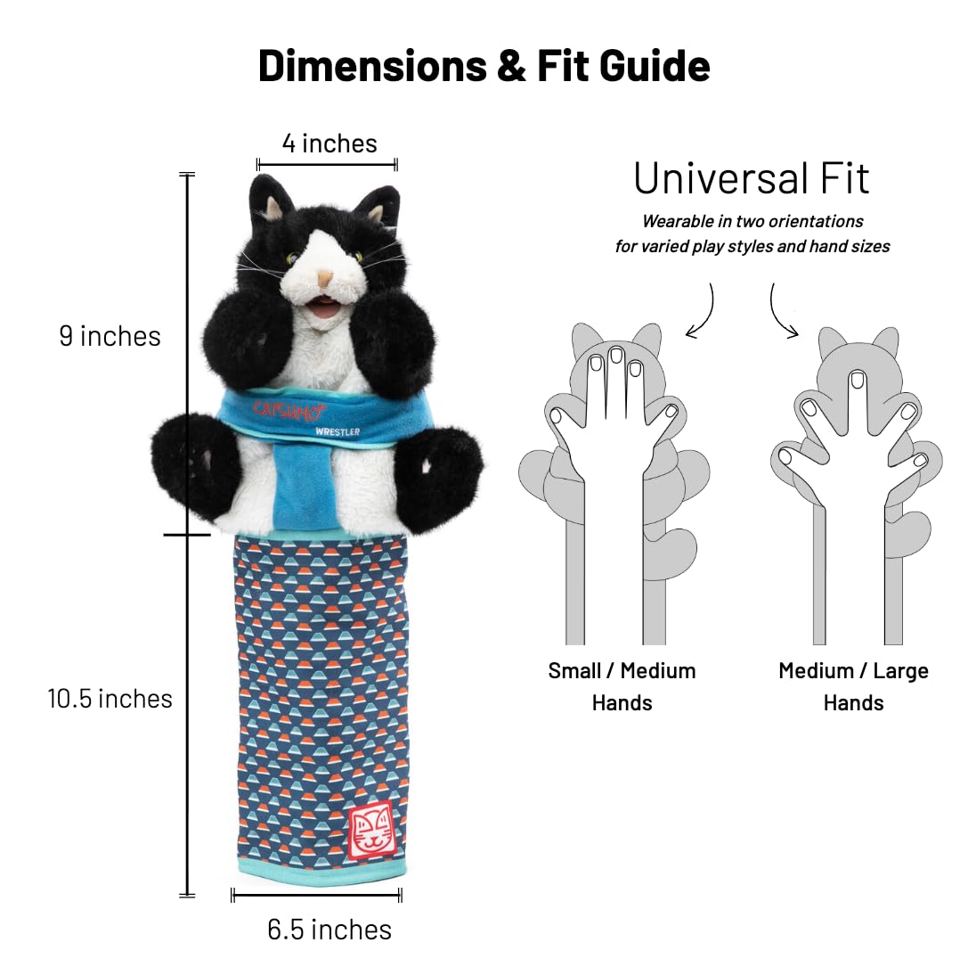 CATSUMO Cat Wrestling Glove Puppet durable materials for long-lasting fun