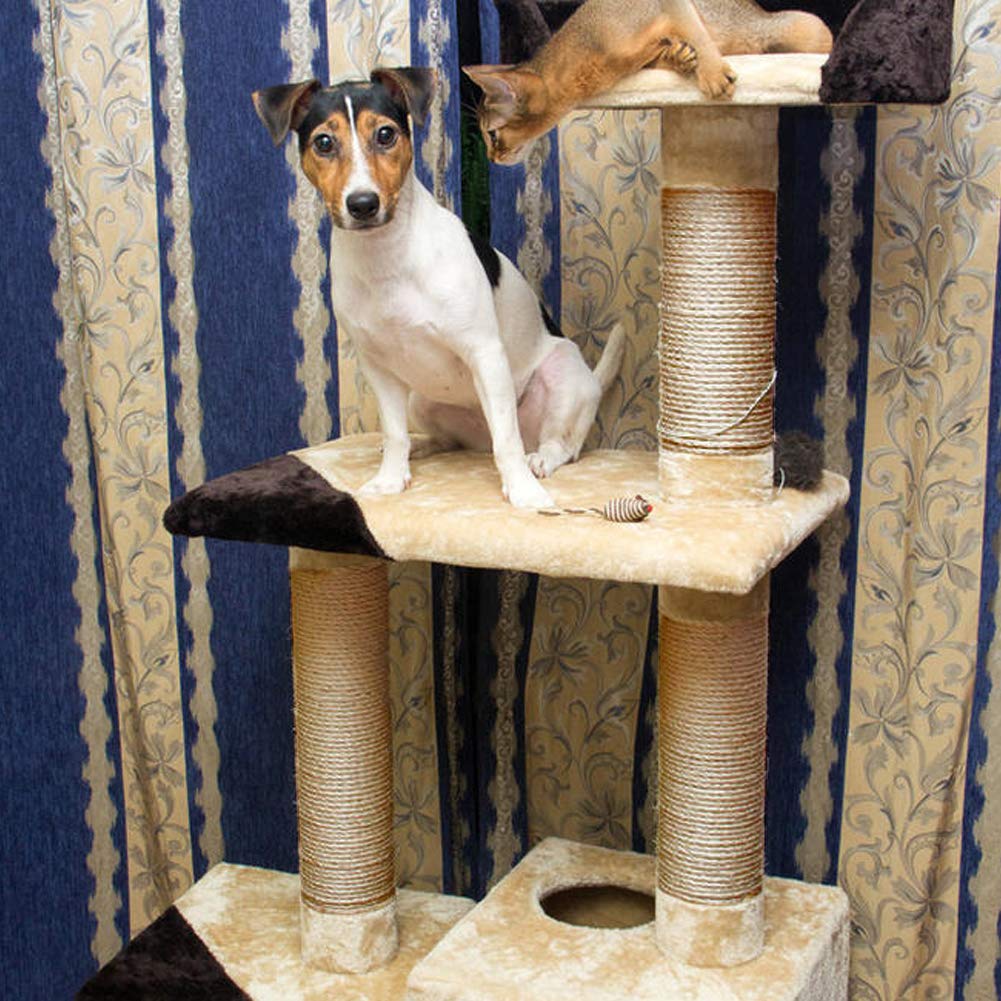 CAThrone sisal rope includes a random-color cat ball toy gift.