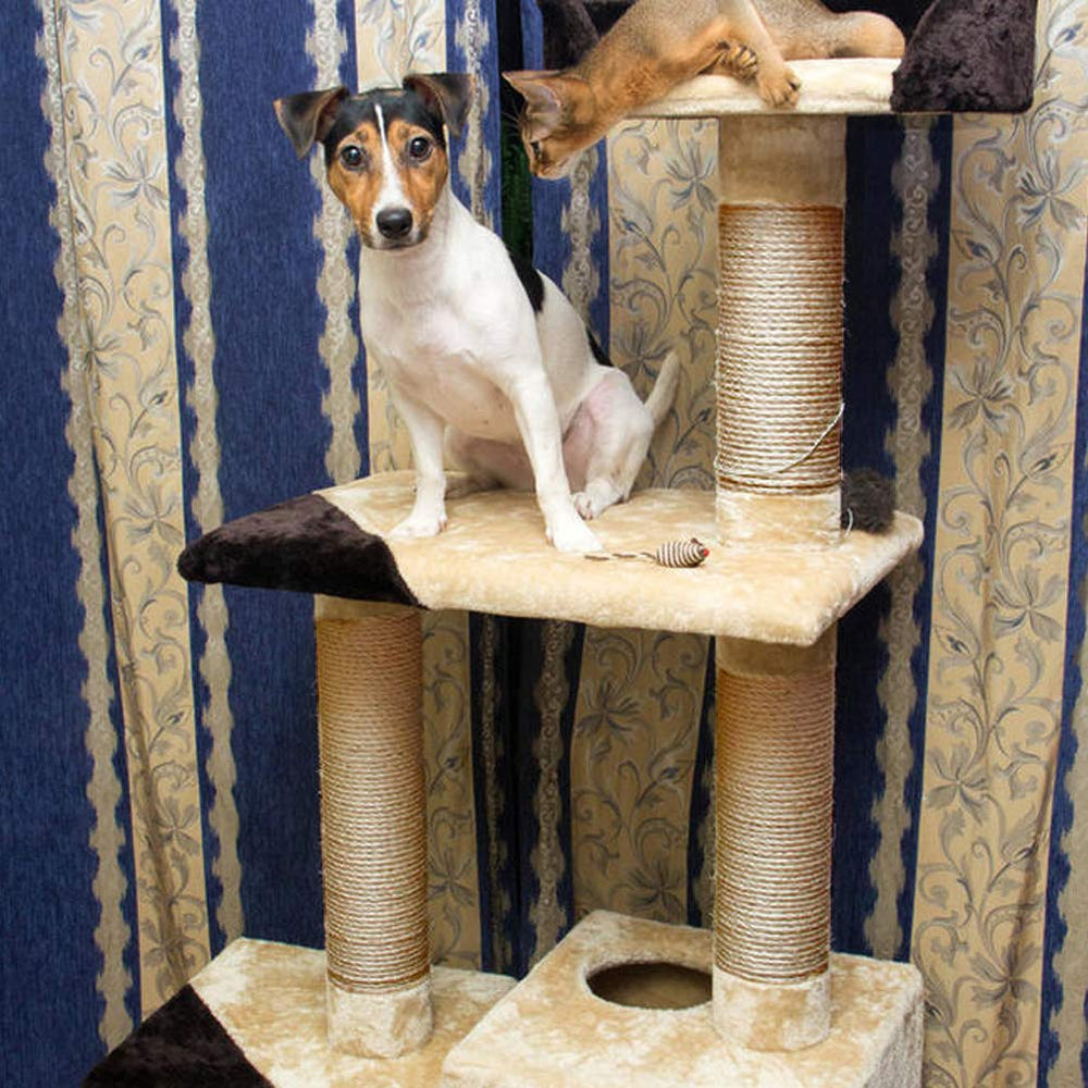 CAThrone sisal rope includes a random-color cat ball toy gift.