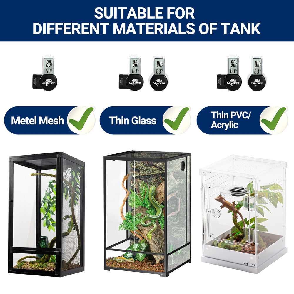 CAVACHEW bearded dragon thermometer image supports safe, comfortable enclosure conditions.