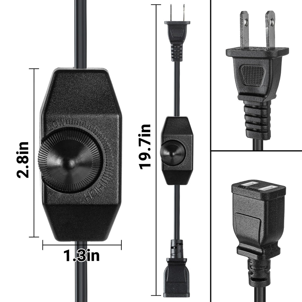 CAVACHEW 150W compatible dimmer label ensures device compatibility in habitats.
