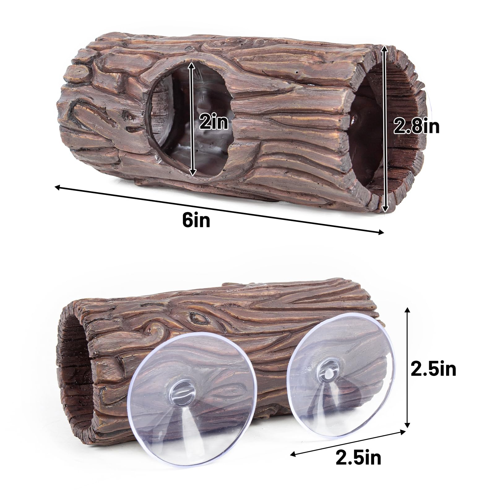 CAVACHEW reptile hide close-up shows a stress-reducing den for reptiles