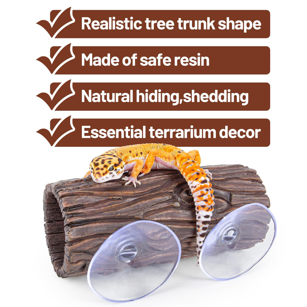 CAVACHEW reptile hide suction cups installed demonstrates firm glass attachment for climbing