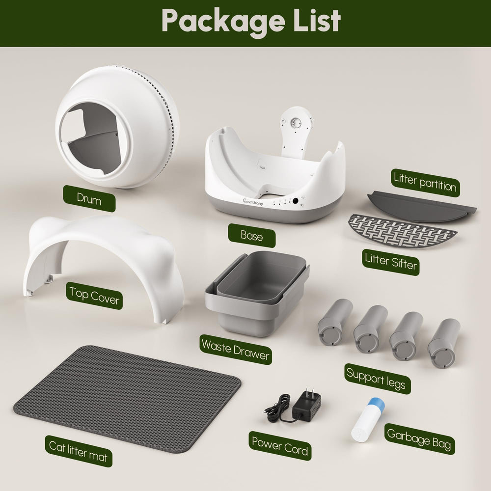 Cavrtbany multi-cat suitability image showing cats within supported weight and size range.