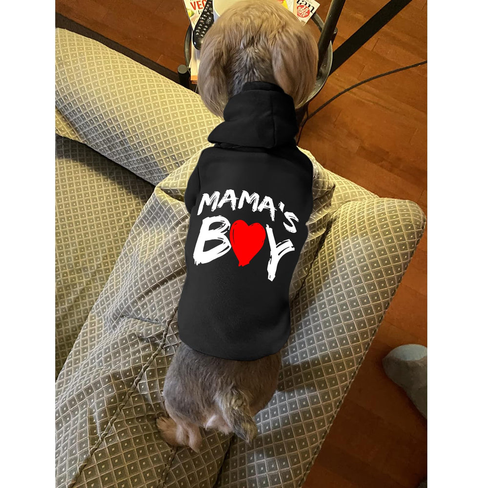 Cayxatiu cat hoodie side view black for stylish, comfortable pet wear